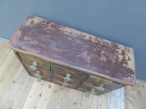 Victorian Pine Apothecary Drawers