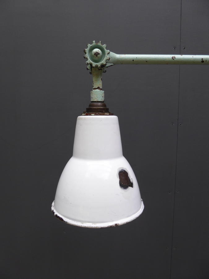 Early Dugdills Industrial 'Cog' Lamp