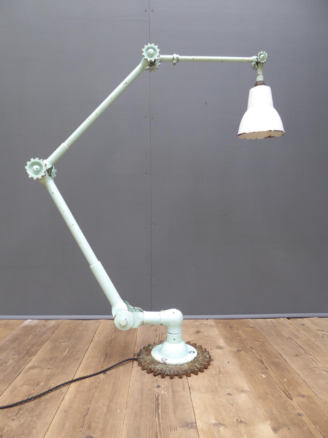Early Dugdills Industrial 'Cog' Lamp