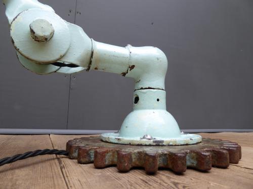 Early Dugdills Industrial 'Cog' Lamp