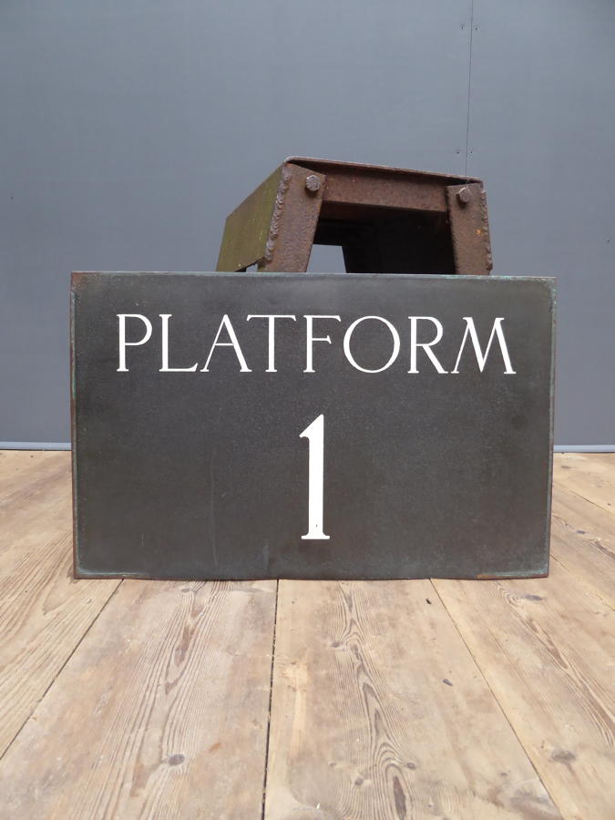 Platform One In Bronze & Enamel