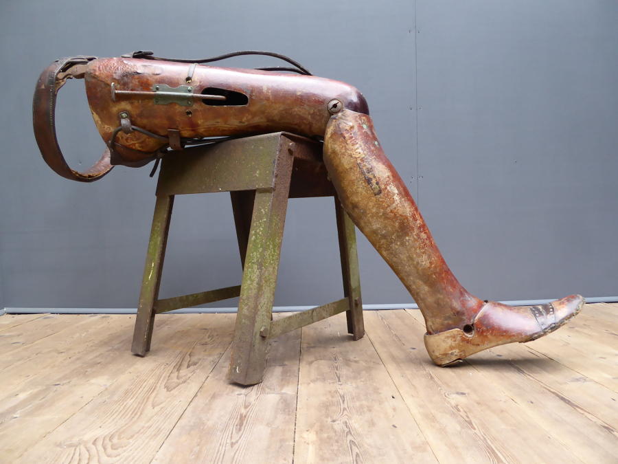 Early Prosthetic Leg