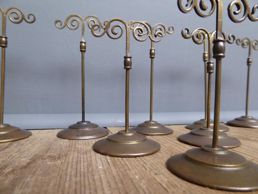 Brass Jewellers Display Stands
