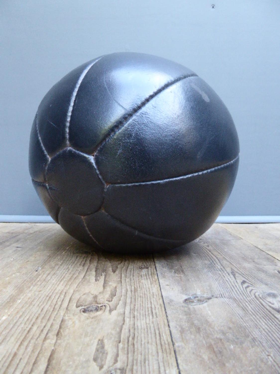 Leather Medicine Ball