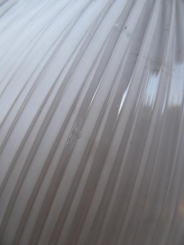 Large Holophane Chandelier Light