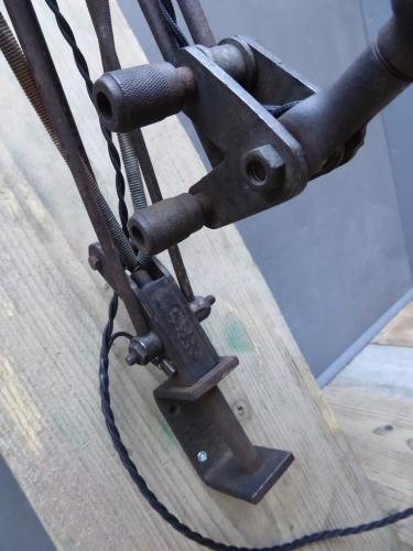 Articulated Machine Age Lamp