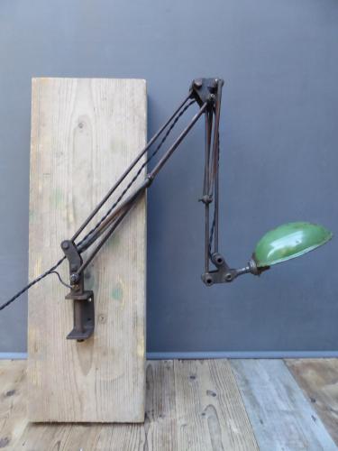 Articulated Machine Age Lamp