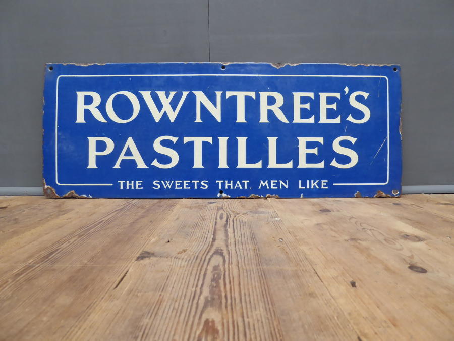 Rowntrees Pastilles 'Sweets Men Like' Enamel