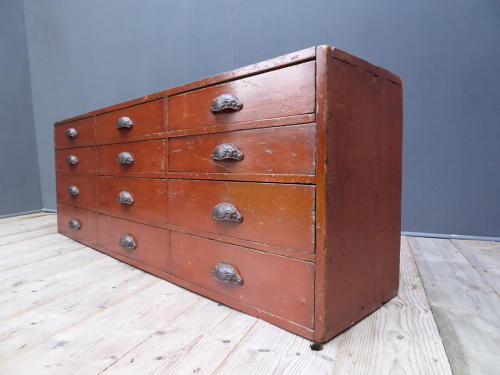 Bank Of Pine Apothecary Drawers