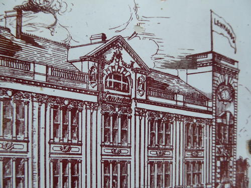 Lennards Pictorial Enamel Sign