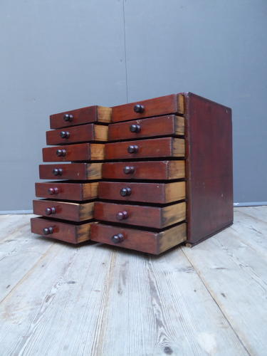 Victorian Pine Jewellers Drawers