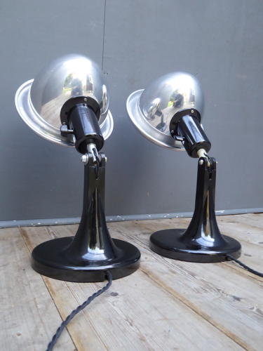 Bauhaus Table Lamps by Fritz Penndorf
