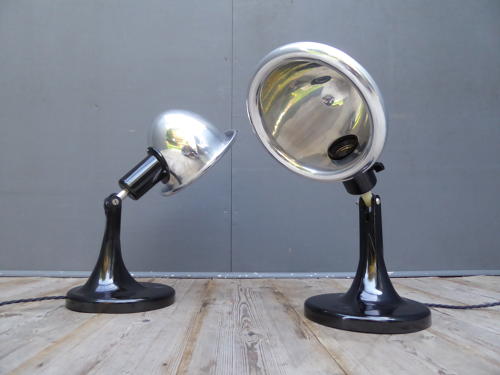 Bauhaus Table Lamps by Fritz Penndorf