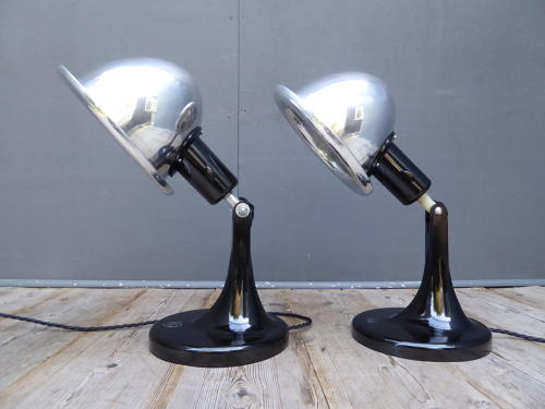 Bauhaus Table Lamps by Fritz Penndorf