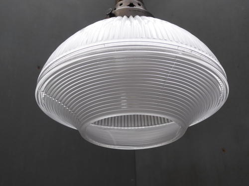 Small Holophane Pendant Lights
