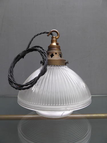 Small Holophane Pendant Lights