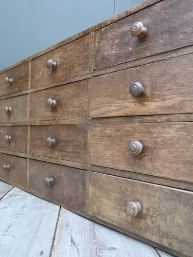 Bank Of Oak Apothecary Drawers