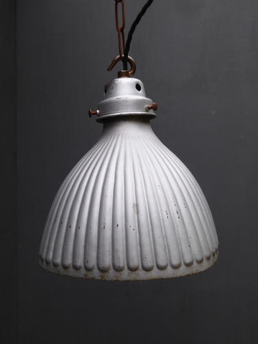 Pair Of Mercury Glass Shop Window Lights