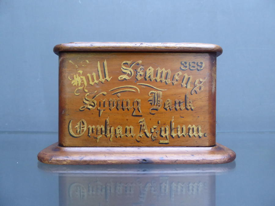 Hull Seamen's Orphans Asylum Collection Box