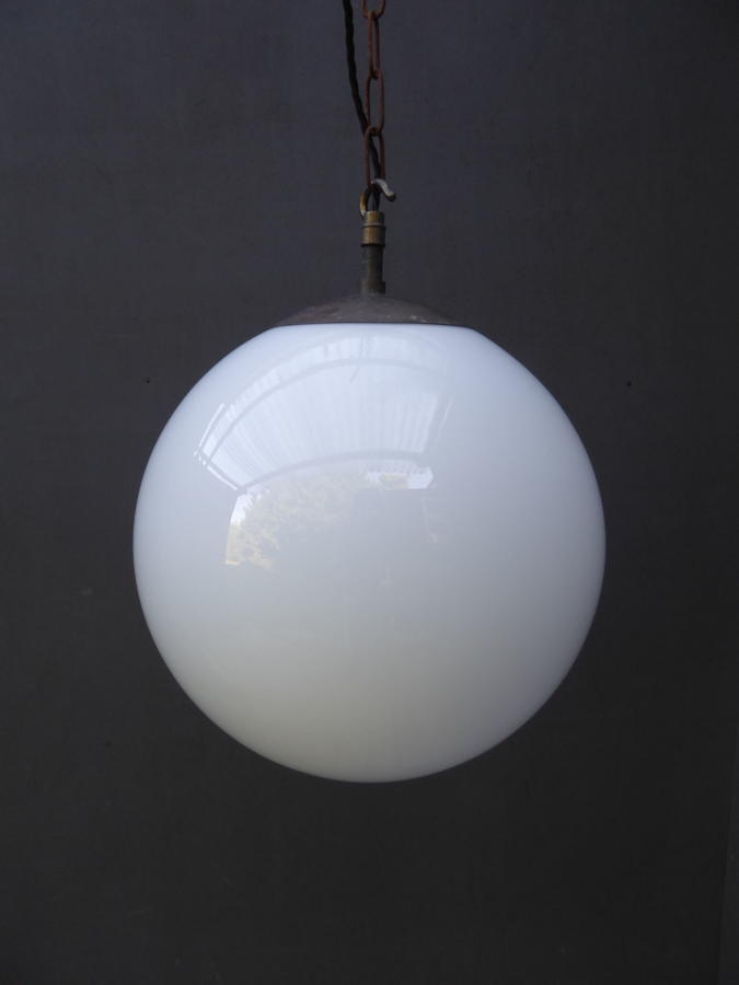 Large Opaline Globe