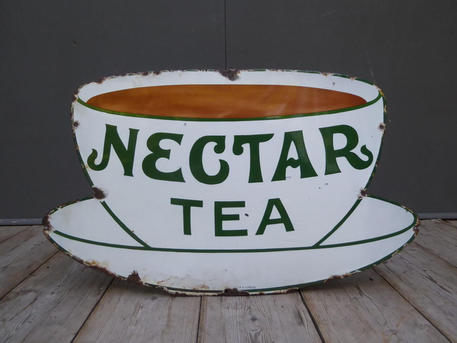 Nectar Tea Enamel Sign