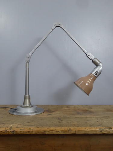 Taupe Mek Elek Machinist Lamps