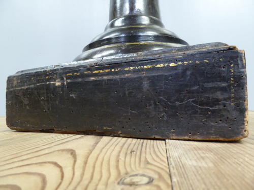 Ebonized & Gilt Torchere