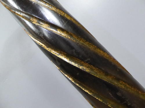 Ebonized & Gilt Torchere