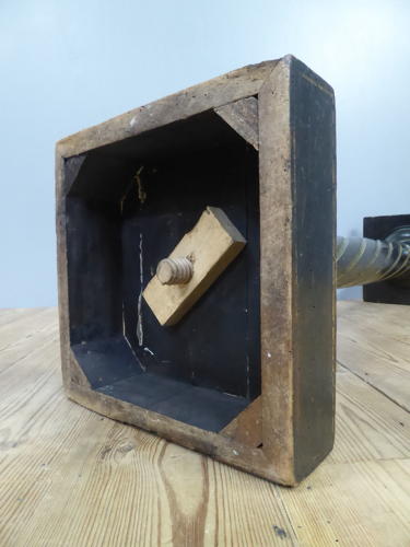 Ebonized & Gilt Torchere