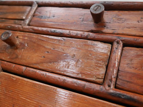 Small Bank Of Pine Workshop Drawers