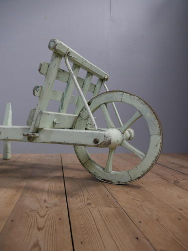 Painted Railway Luggage Barrow