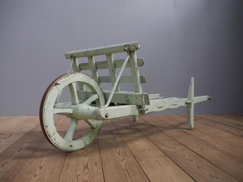 Painted Railway Luggage Barrow