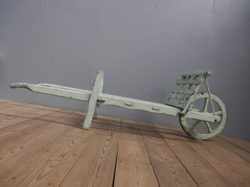 Painted Railway Luggage Barrow