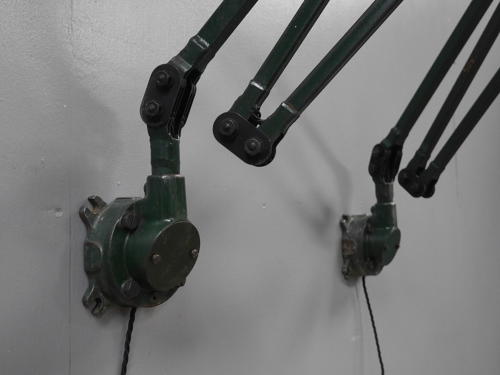 Large Pair Of Mek Elek Lamps