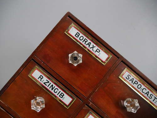 Bank Of Apothecary Drawers