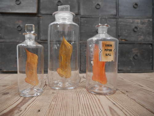 Trio Of 19th Century Apothecary Jars