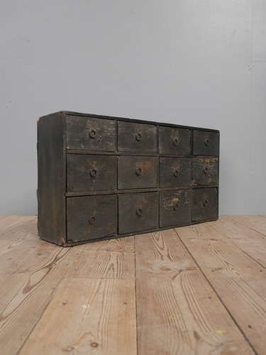 Bank Of Twelve Drawers