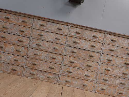 Vast Bank of Drawers c1890