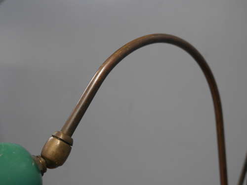 1950's Italian Brass Scissor Lamp