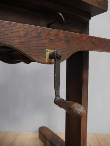 19th Century Parisian Oak Artist's Easel