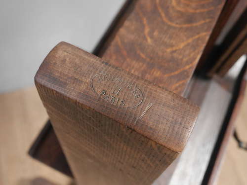 19th Century Parisian Oak Artist's Easel
