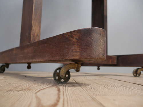 19th Century Parisian Oak Artist's Easel