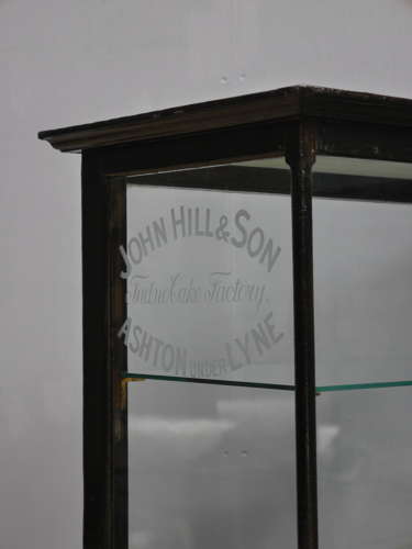 Hill's Cakes Advertising Cabinet