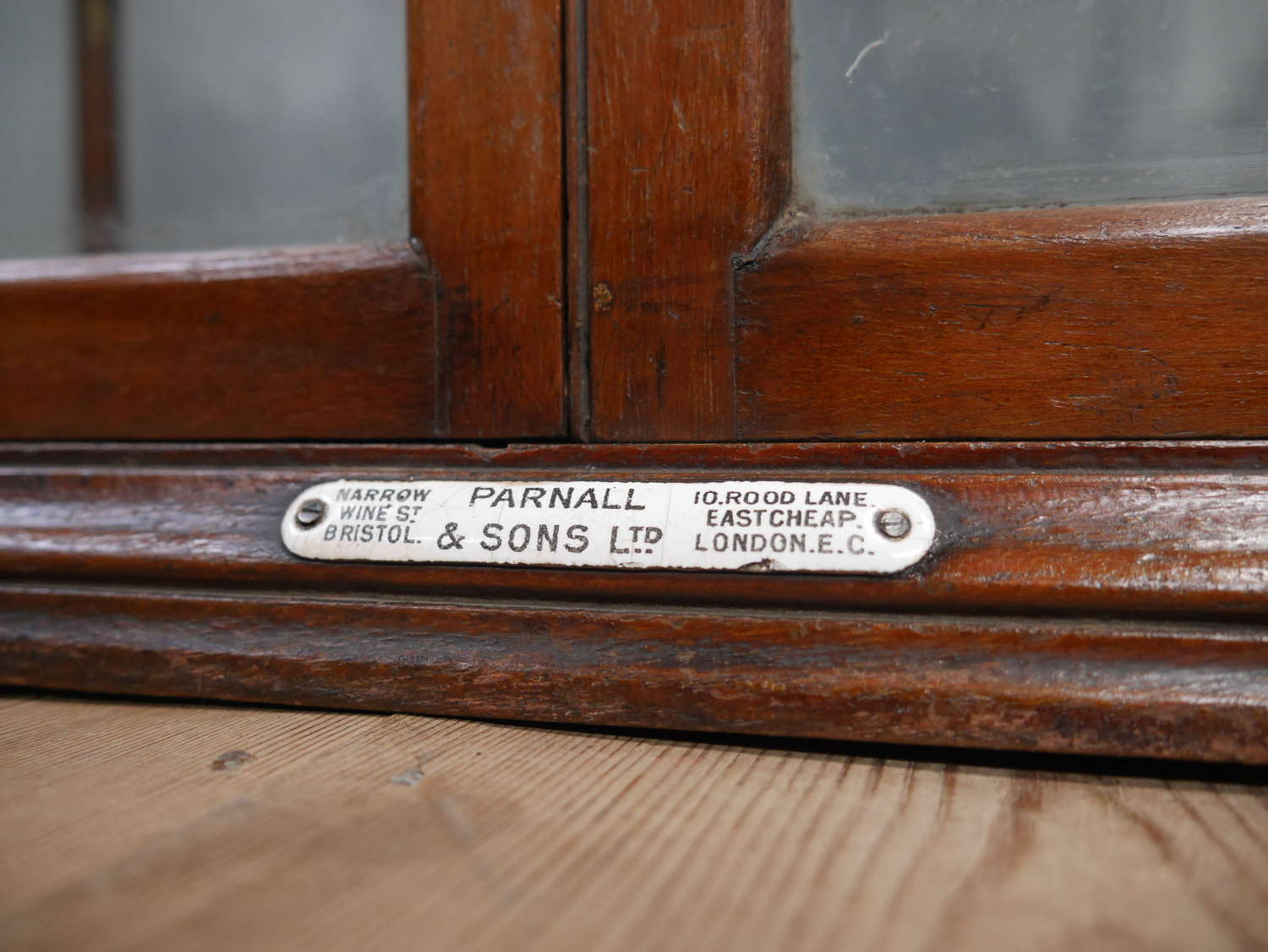 Parnall & Sons Shop Display Cabinet