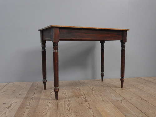 Faux Rosewood Regency Hall Table