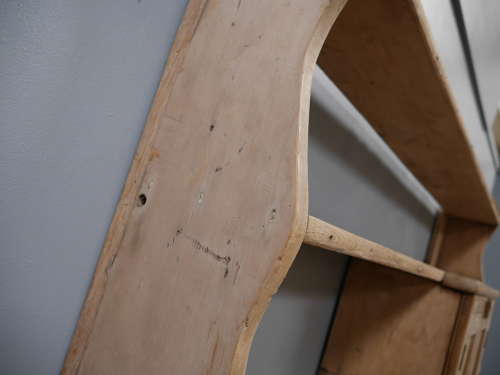 Welsh Pine Waterfall Shelves c1890
