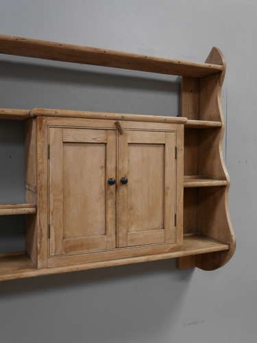 Welsh Pine Waterfall Shelves c1890
