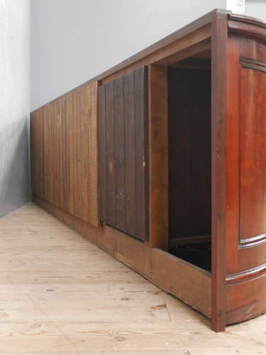 Huge Mahogany Jeweller's Counter