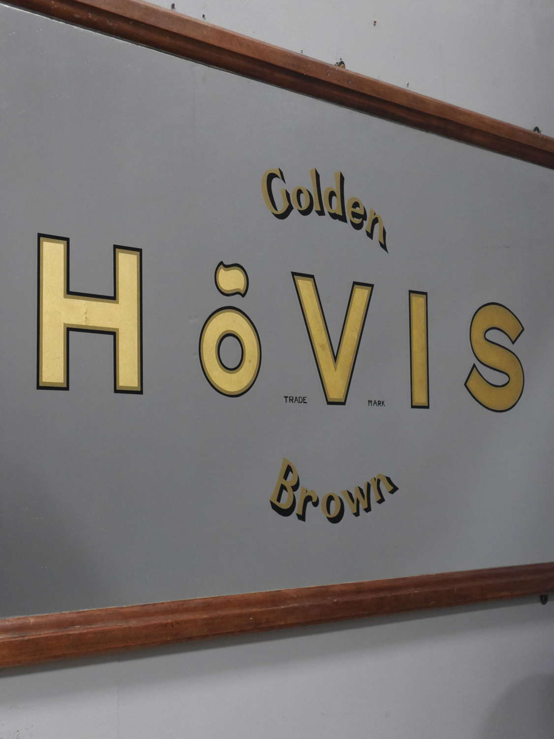 Large Hovis Bread Advertising Mirror