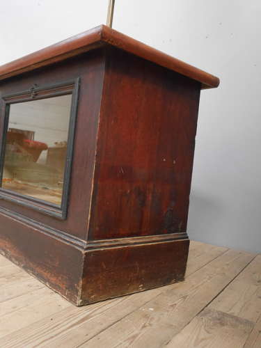 Large Glazed Shop Counter c1900